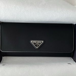 100% Authentic Prada long wallet